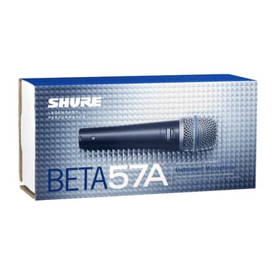 Shure BETA 57A Supercardioid Dynamic Instrument Microphone image 6