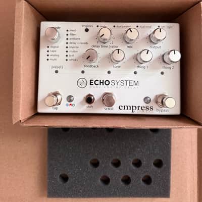 Empress Echosystem Dual Engine Delay 2010s - White image 1