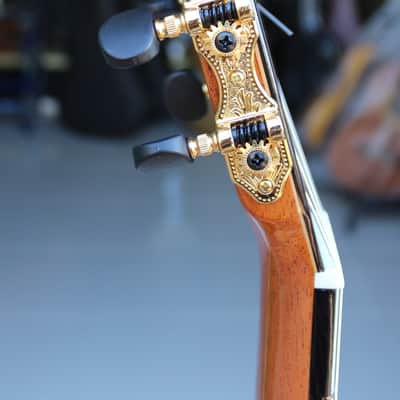 Flamenco Guitar Juan Montes Rodriguez Cypress + Hardcase Blanca image 10