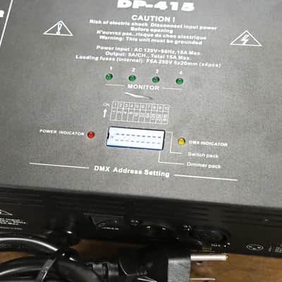 Elation DP-415 4-Channel Dimmer/Switch Pack CG013PU image 2
