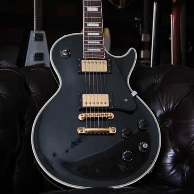 Greco ECG 68-60 Les Paul Custom 1988 - Ebony image 2