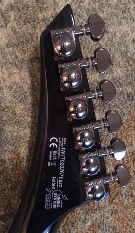Washburn Parallaxe PXS20FRTBB Trans Black Flame Top Electric