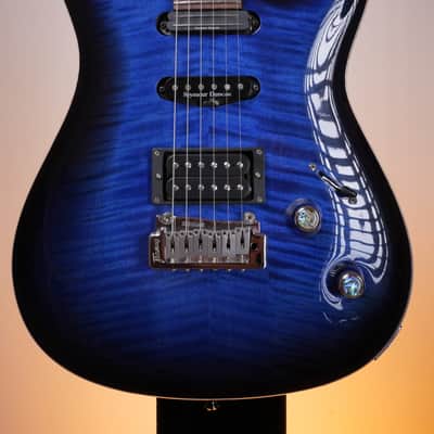 Framus Custom Shop Diablo Supreme X Order Masterbuilt HSH Blue Blackburst image 2
