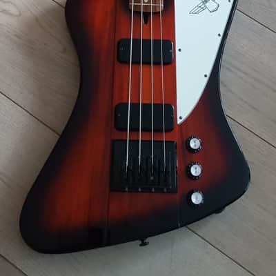 OX Bird Fenderbird  Bass, Gibson TB USA pickups, John Entwistle,2010s - Redburst image 7