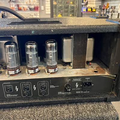 Laney AOR A100 Series 11 100 watt All Tube Guitar Amplifier Head 1990’s - Black image 12
