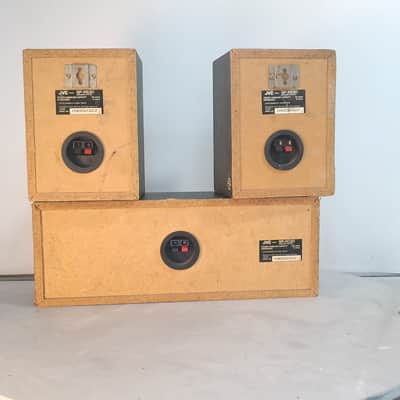JVC SP-XS30 Bookshelf Center Speaker Set 3 Piece Surround Home Audio image 3
