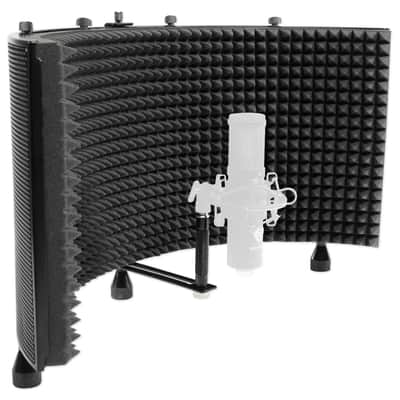 Rockville ROCKSHIELD 3 Large Isolation Shield For Recording Vocals + Instruments image 3