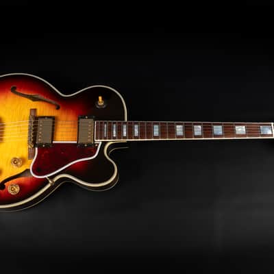 2017 Gibson Memphis ES-275 Custom - Sunset Burst | USA 15'' Hollowbody Thinline Archtop Jazz Guitar 3.03kg | CoA OHSC image 3