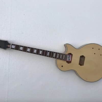 Maple Top Les Paul LP Style Guitar Body with Neck and Rosewood Fingerboard image 9