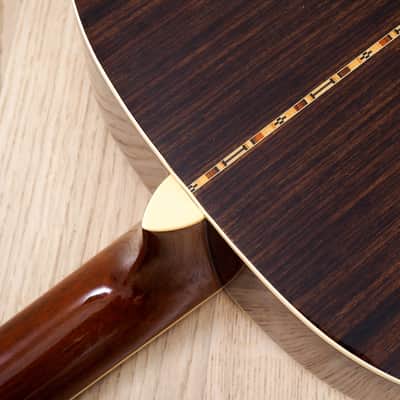 1970s Matao MW-405 Jumbo Vintage Acoustic Guitar Spruce Rosewood Hoshino Japan w/ Case image 17