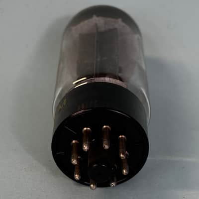 1950s Sylvania 5U4GB Vintage Black Plate Halo Getter Rectifier Tube!T395 image 6