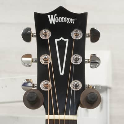 Used Woodrow Los Angeles Dodgers Laminate Top Acoustic Guitar Blue image 3