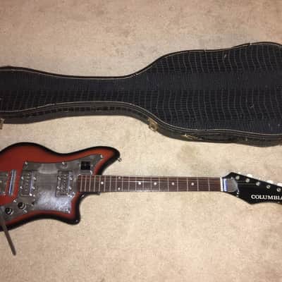 1960s Teisco Columbia Electric Guitar Surf Guitar image 2