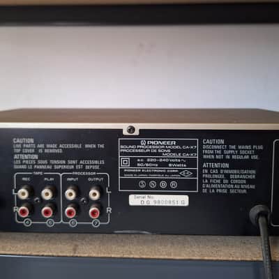 Pioneer CA-X7 Sound Processor + EQ + BBD Echo / Delay image 6