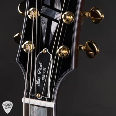 Gibson Custom Shop Made 2 Measure Les Paul Custom Figured Charcoal Widow 9.14 #CS600481 image 7
