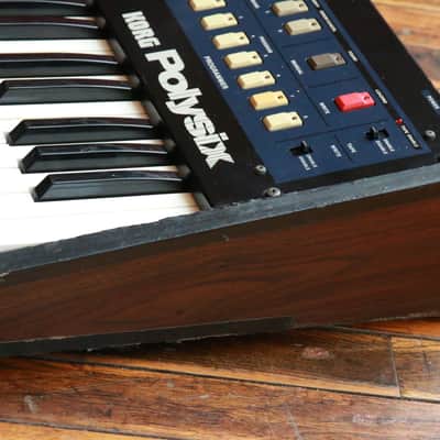 1980s Korg Polysix 6-Voice Analog Polysynth (PS-6) Synthesizer image 2
