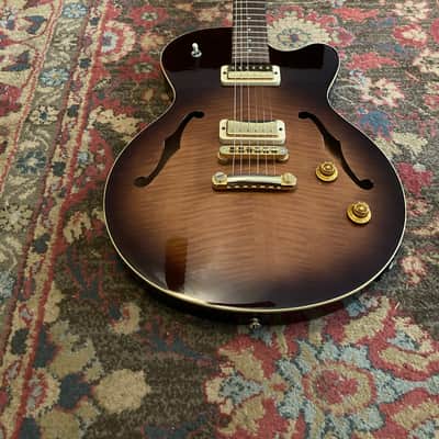Yamaha AEX-520 Sunburst with gig bag image 1