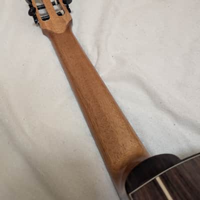 Kremona Fiesta F65CW-7S 7-String Nylon Classical Guitar – Fishman Electronics, Gig Bag Included – Mint image 14