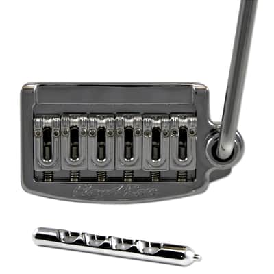 Floyd Rose RT500W Rail Tail Tremolo Fender Stratocaster Guitars Wide String Spacing Black Nickel image 1