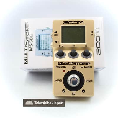 Zoom MS-50G MultiStomp Limited Gold With Original Box Guitar Multi Effect Pedal 000368 image 1