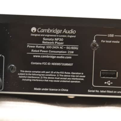 Cambridge Audio NP-30 Network Audio Player * Apple iPad Mini * Box * Manual * Remote image 14