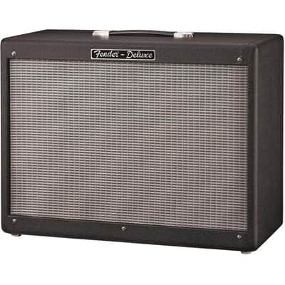 Fender Hot Rod Deluxe 112 Enclosure Speaker Cabinet - Black and Silver image 3