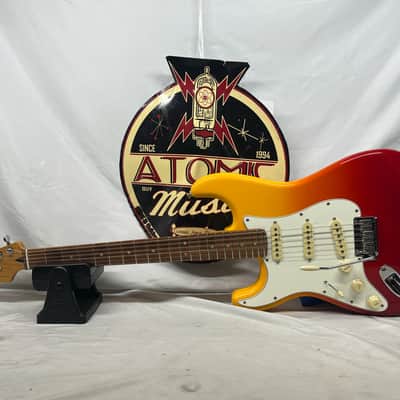 Fender Player Plus Stratocaster Strat Left-Handed Lefty Electric Guitar MIM - Made in Mexico - Tequila Sunrise image 1