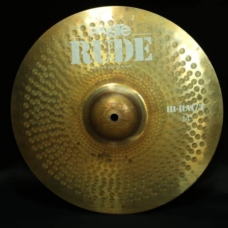 PAISTE RUDE 14 HH SET Hi-Hat Cymbals (09/01) image 1