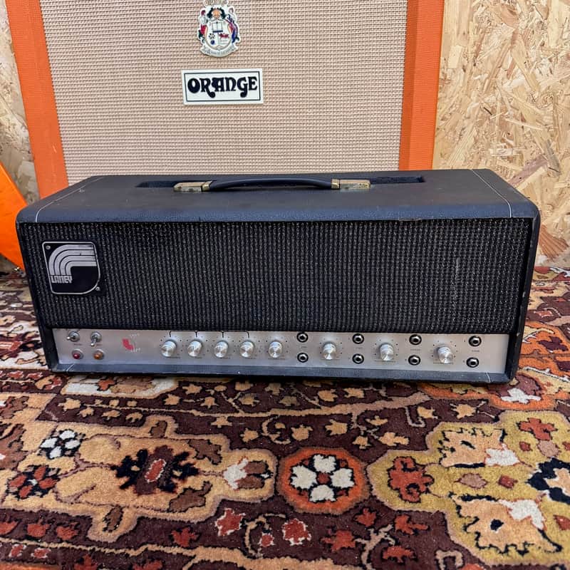 Vintage 1974 Laney Klipp 60w L60 PA British Valve Guitar Amplifier Head *1970s* image 1