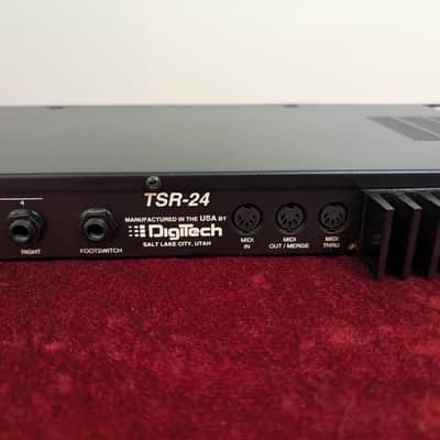 DigiTech TSR-24 True Stereo Reverb / Multi-Effects Processor 1990s - Black image 9