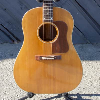 1950 National 1155 Dreadnought J-50 Gibson Body Acoustic Guitar - Natural image 1