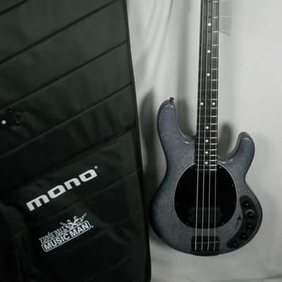 Ernie Ball Music Man Starry Night Dark Ray 4-string electric bass with case *Demo* image 7