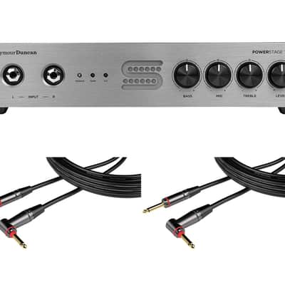 Seymour Duncan PowerStage 700 + 2x Gator 20' RA Instrument Cable image 1