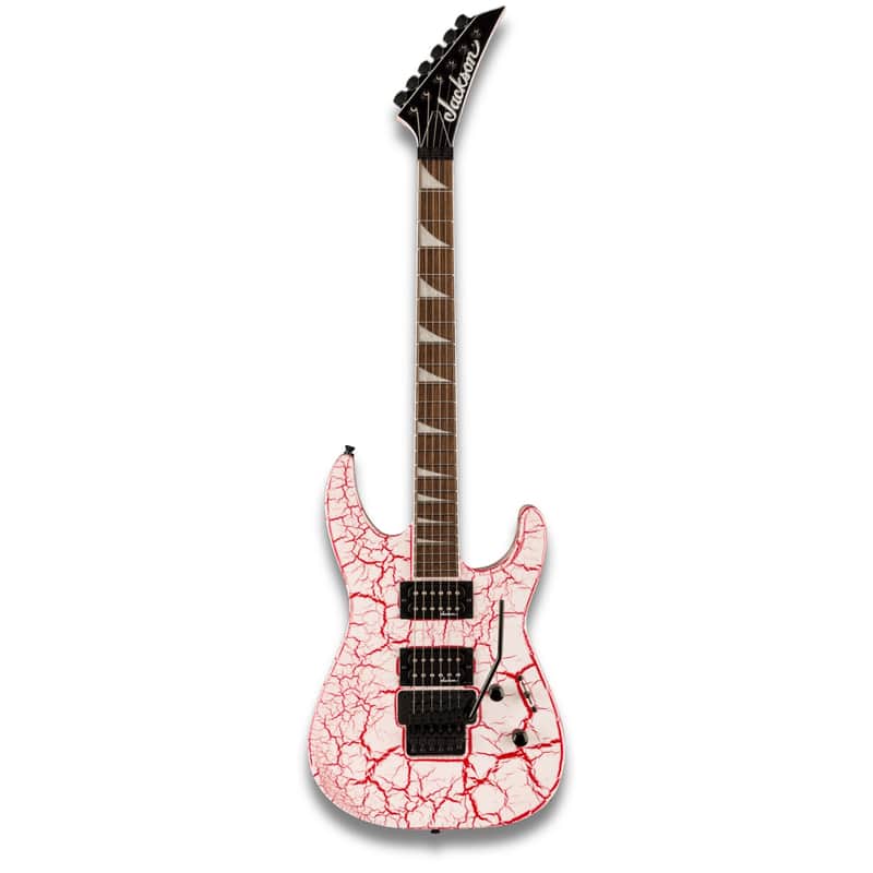 Jackson X Series Soloist SLX DX Crackle 6-String Right-Handed Electric Guitar with Basswood Body and Laurel Fingerboard (Bloodshot Crackle) image 1