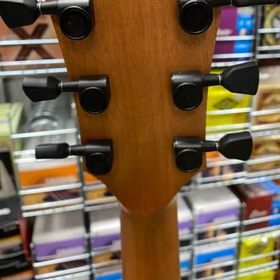 LAG Tramontane T70ACE electro-acoustic auditorium size guitar with solid spruce top image 14