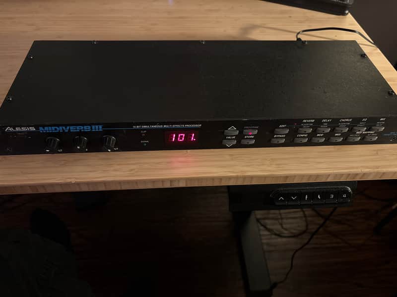 Alesis Midiverb III 1990s - Black image 1