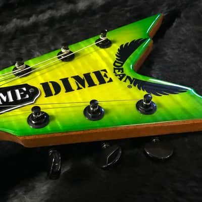 Dean USA Custom Shop Stealth 2016 Dimeslime Green image 5