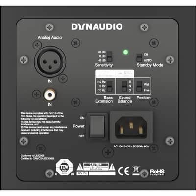 Immagine Dynaudio LYD 7 7" Powered Studio Monitor - White - 4