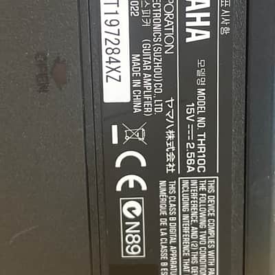 Yamaha THR10C Classic 10-Watt 2x3" Stereo Digital Modeling Guitar Combo 2013 - 2018 - Black image 7
