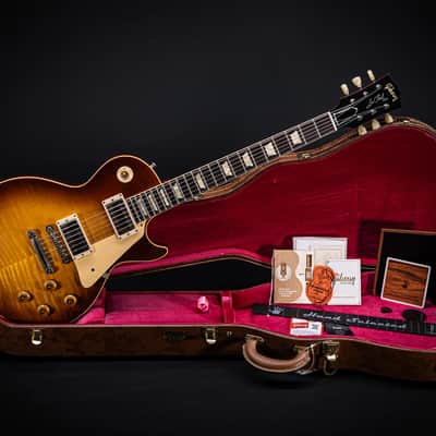Gibson Custom 1959 Les Paul Standard Reissue VOS, Iced Tea Burst image 4