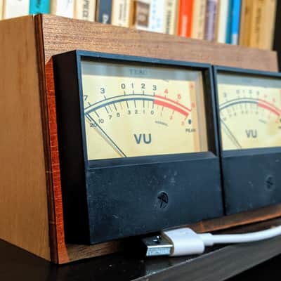 New! Vintage Analog VU Meters w/ DAW interface - USB powered VU meters! image 2