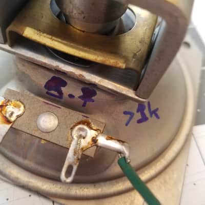 RCA 3.5" AlNiCo 8 Ohm tweeter speaker driver 1957 - paper cone image 2