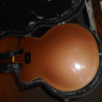 Gretsch 6105 Rally 1967 - 1971 - Bamboo Yellow with Copper Mist Back image 7