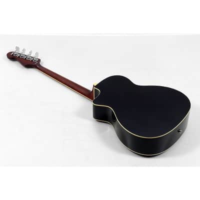 Fender Kingman V2 Acoustic-Electric Bass Guitar - Black image 2