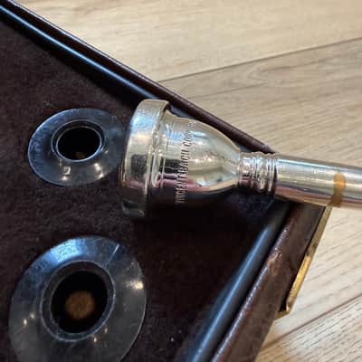 Bach 42BO Stradivarius Series Tenor Trombone with Open Wrap F Attachment, Standard Rotor Valve 1990s - Clear Lacquered Brass image 10