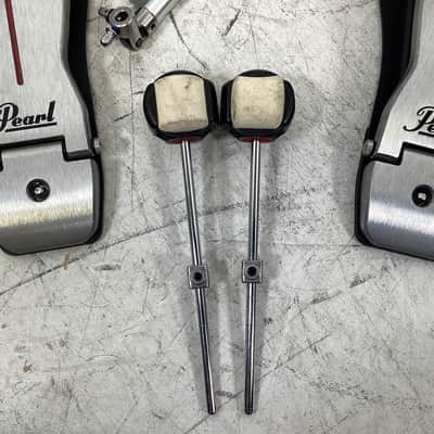 Pearl Eliminator Redline Double Kick Pedal - Silver / Black / Red image 14