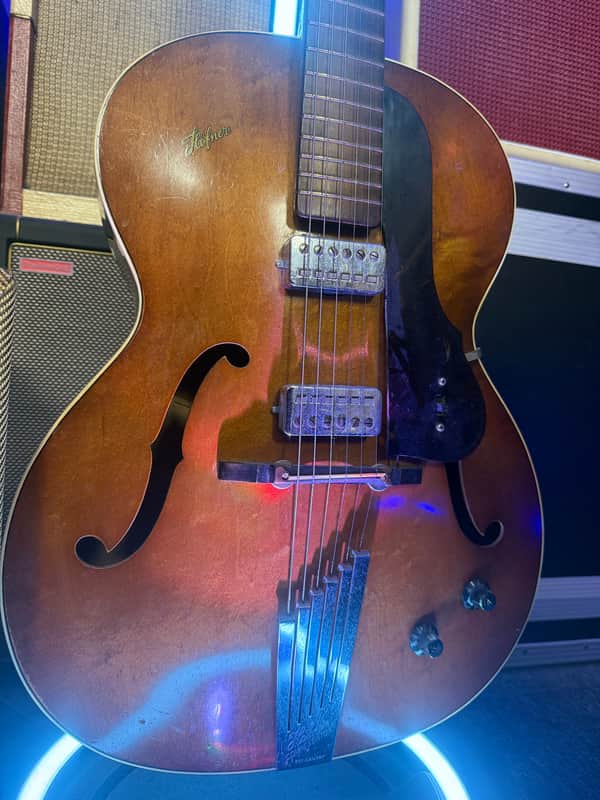 Hofner Congress 1957 Hollow Body, all Vintage and Original image 1