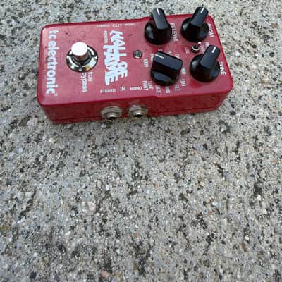 TC Electronic Hall of Fame Reverb V1 Pedal – Red – TonePrint image 4