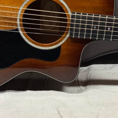 Taylor 224ce-K DLX Deluxe Grand Auditorium Acoustic-Electric Guitar with Case 2017 image 5