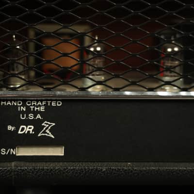 1994 Dr. Z Studio Lead Amplifier Head Black image 12